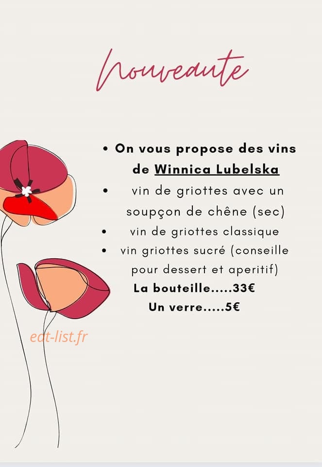 Le Coin des Délices — carte page 5