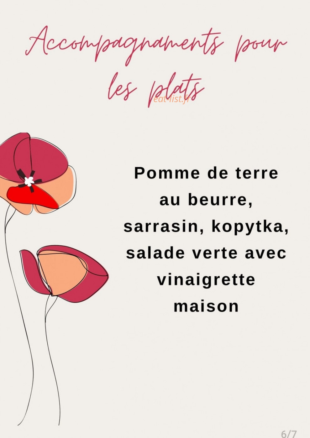 Le Coin des Délices — carte page 3