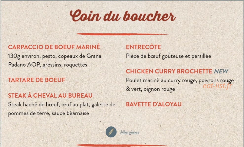 Au Bureau — carte page 3