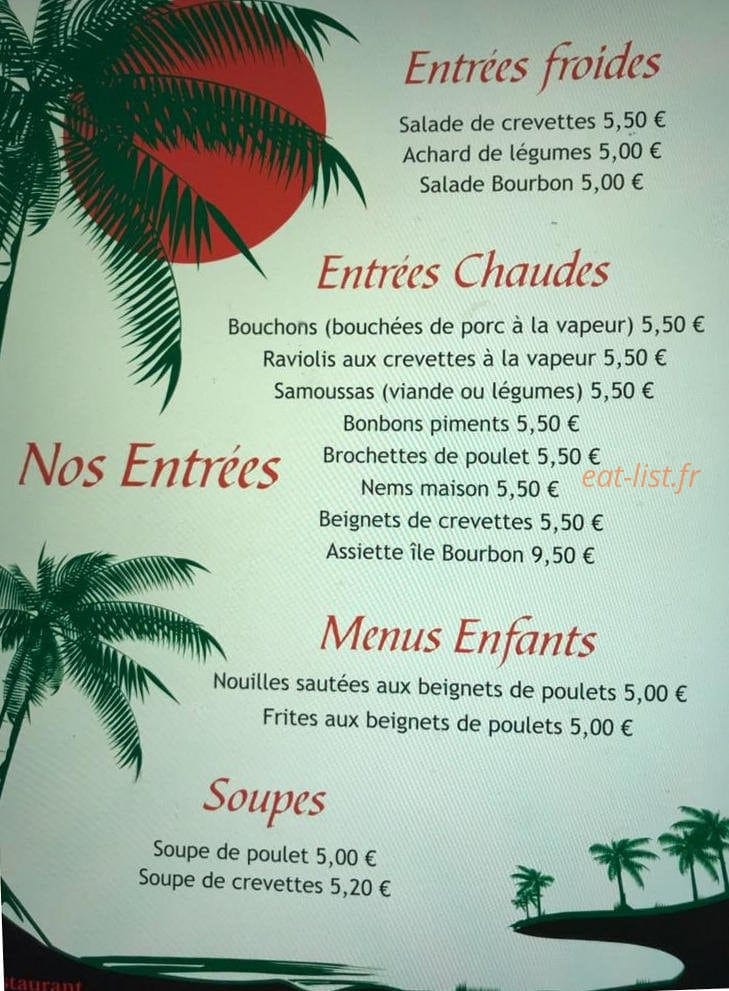 Ile Bourbon — carte page 2