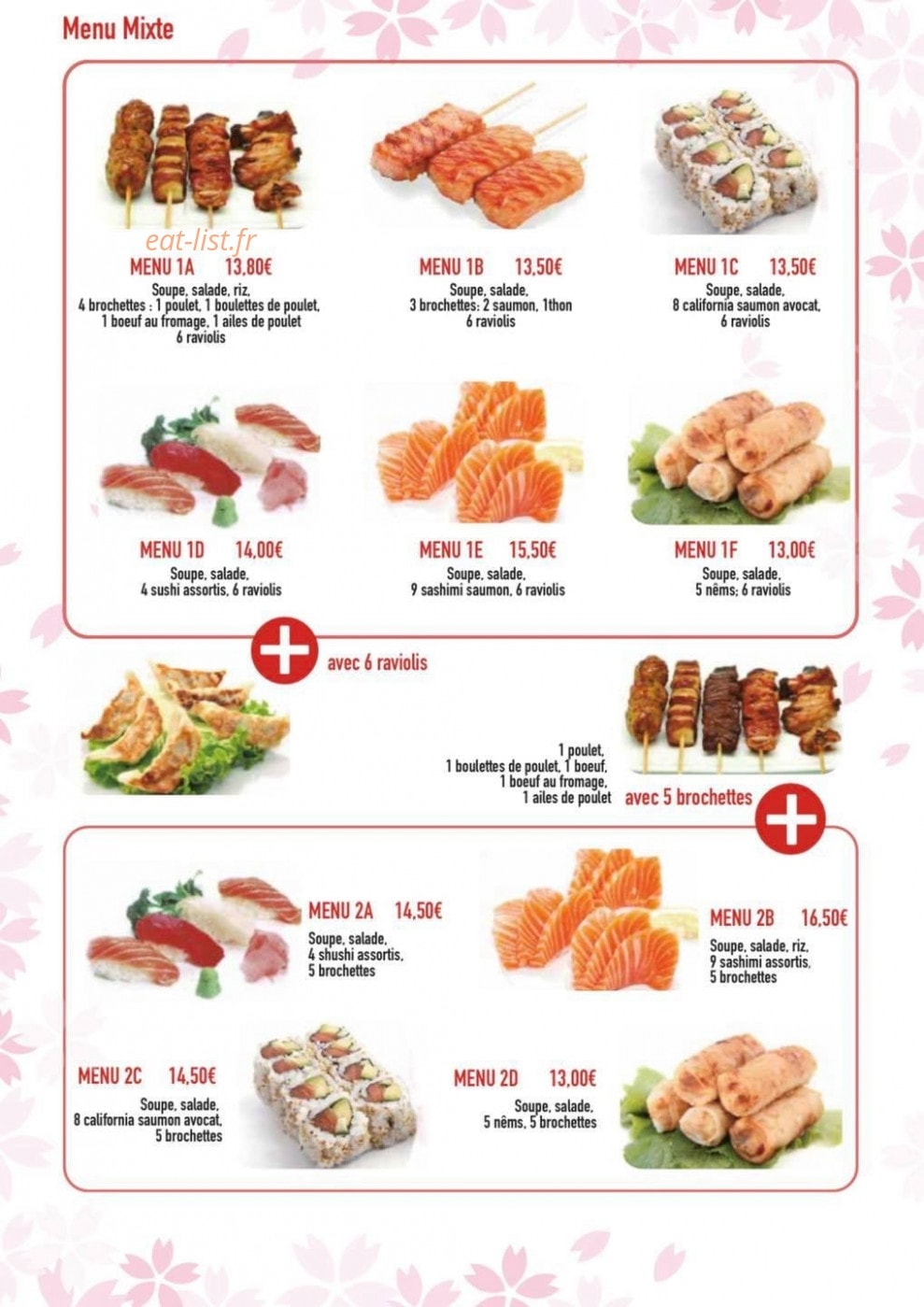Kimiyo Sushi — carte page 4