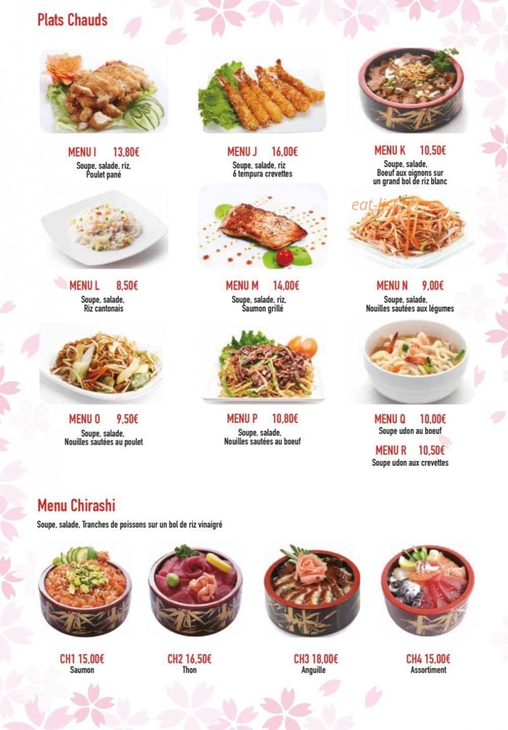 Kimiyo Sushi — carte page 5