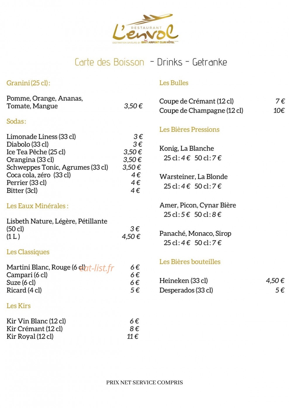 L'envol — carte page 9