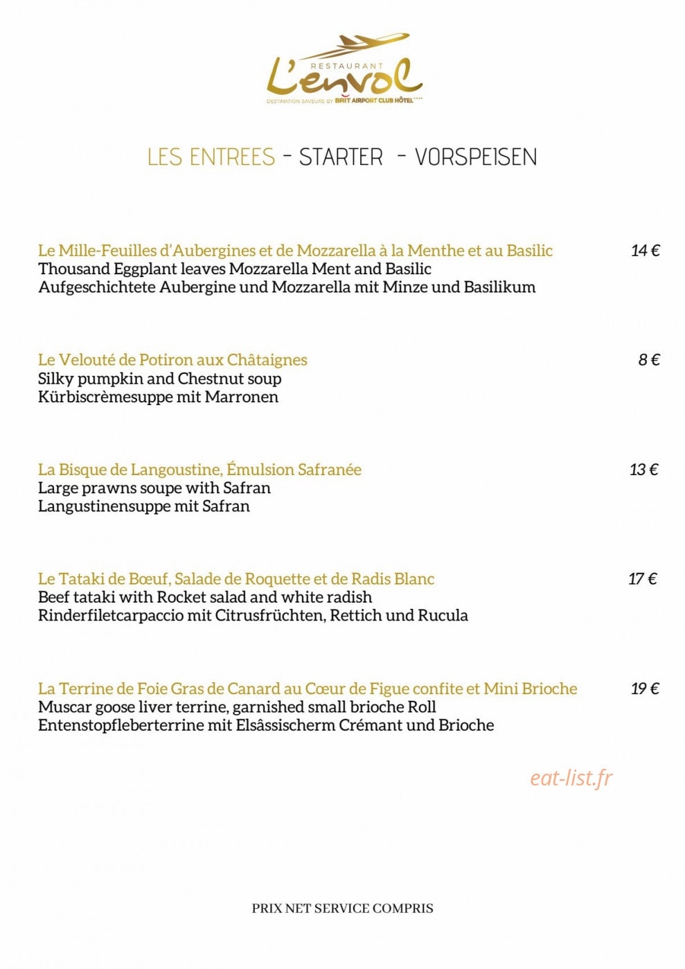 L'envol — carte page 4