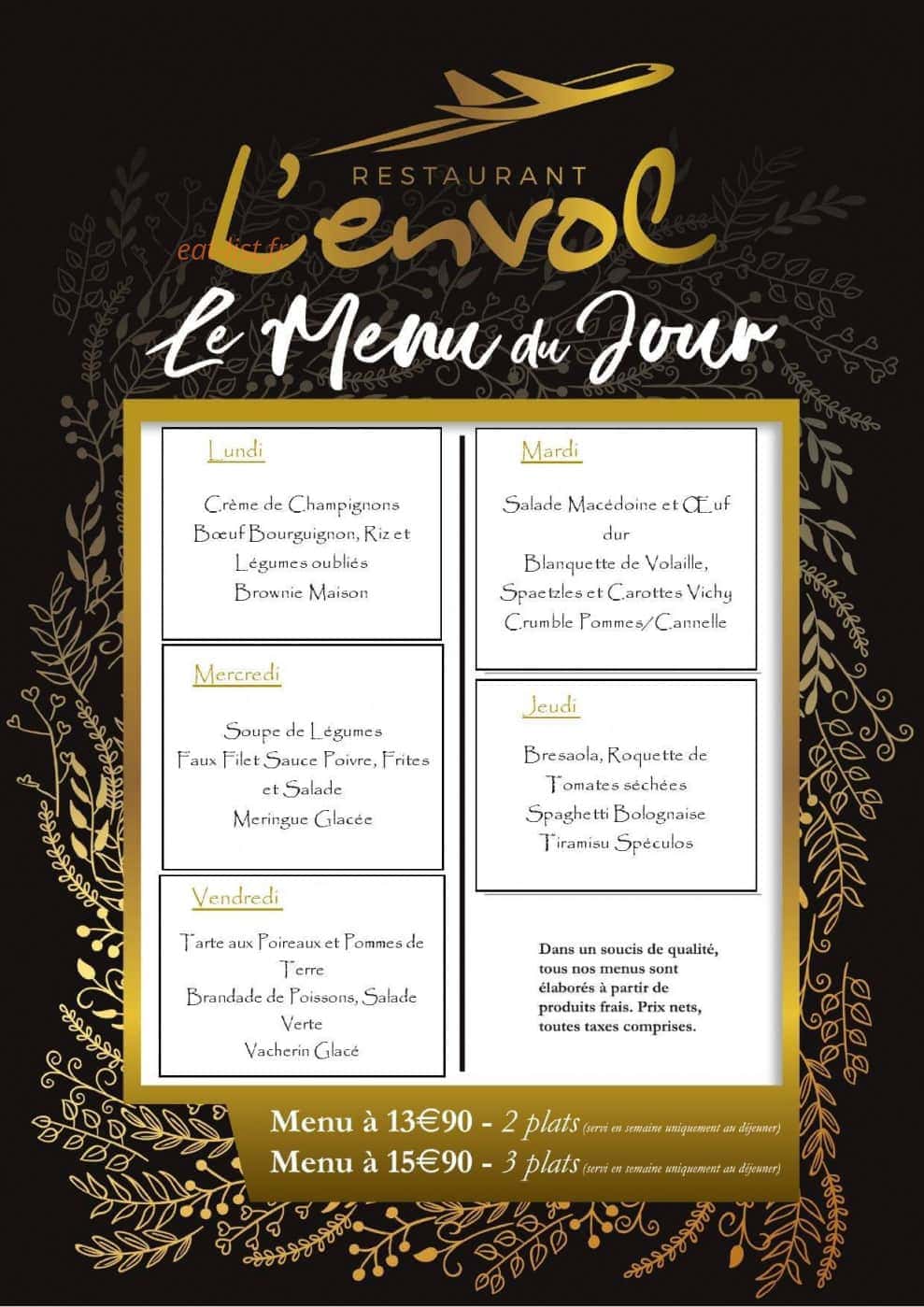 L'envol — carte page 10