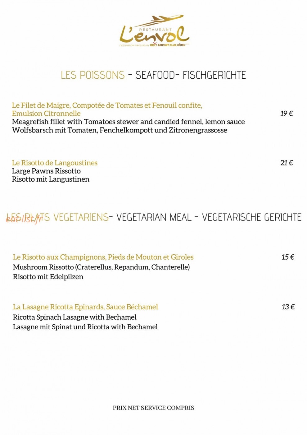 L'envol — carte page 6
