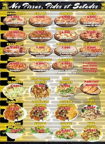 Royal Kebab — carte page 2