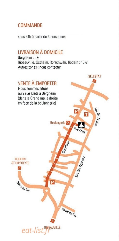 Aux Saveurs de l'Orient — carte page 7