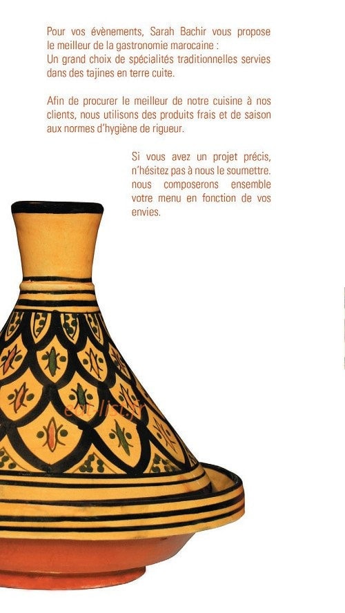 Aux Saveurs de l'Orient — carte page 2