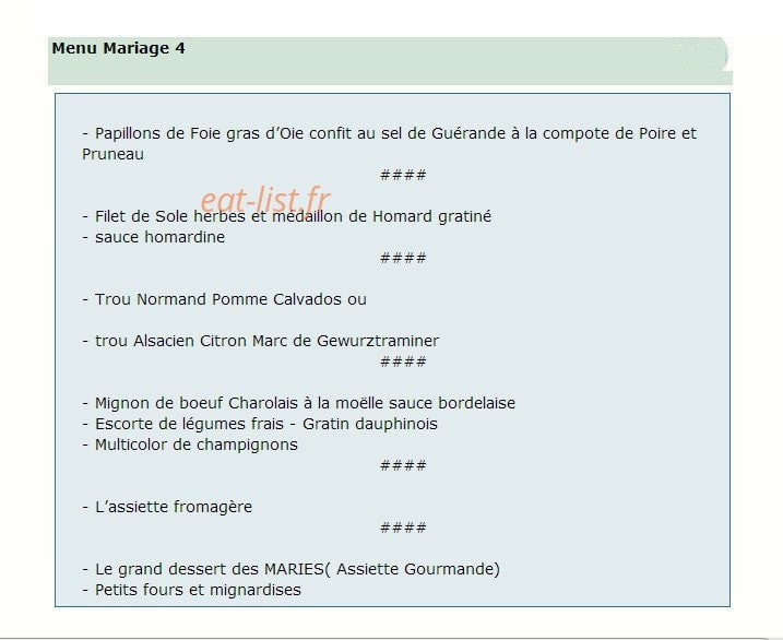 Au Cheval Blanc — carte page 7