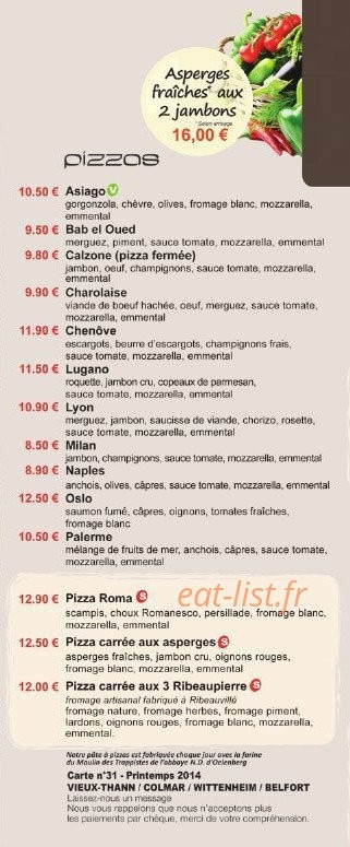 Paradiso — carte page 2