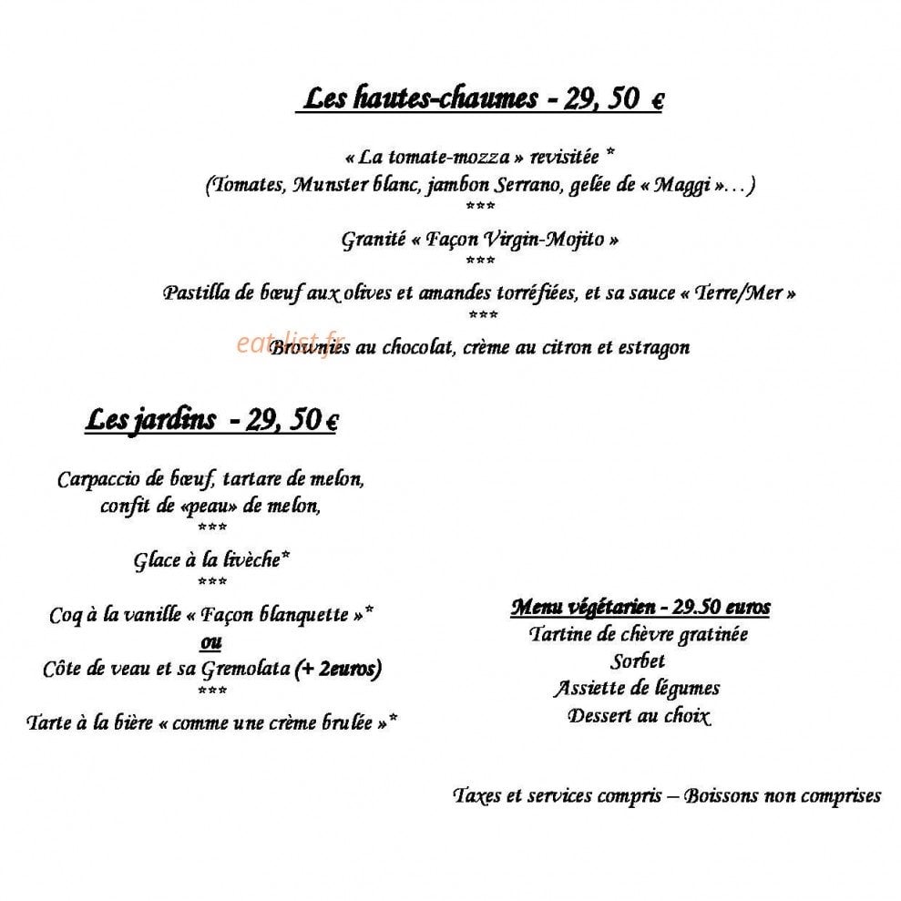 Les 4 saisons — carte page 2