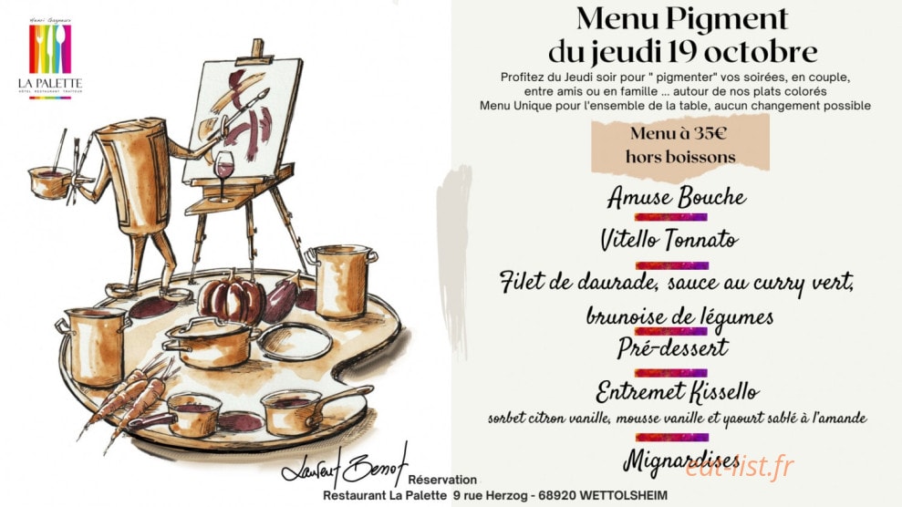 La Palette — carte page 7