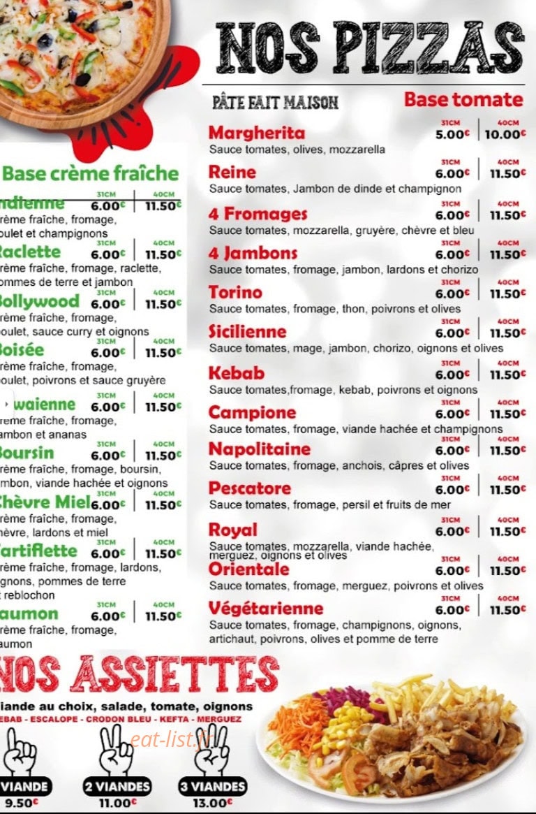 ASL Food — carte page 2