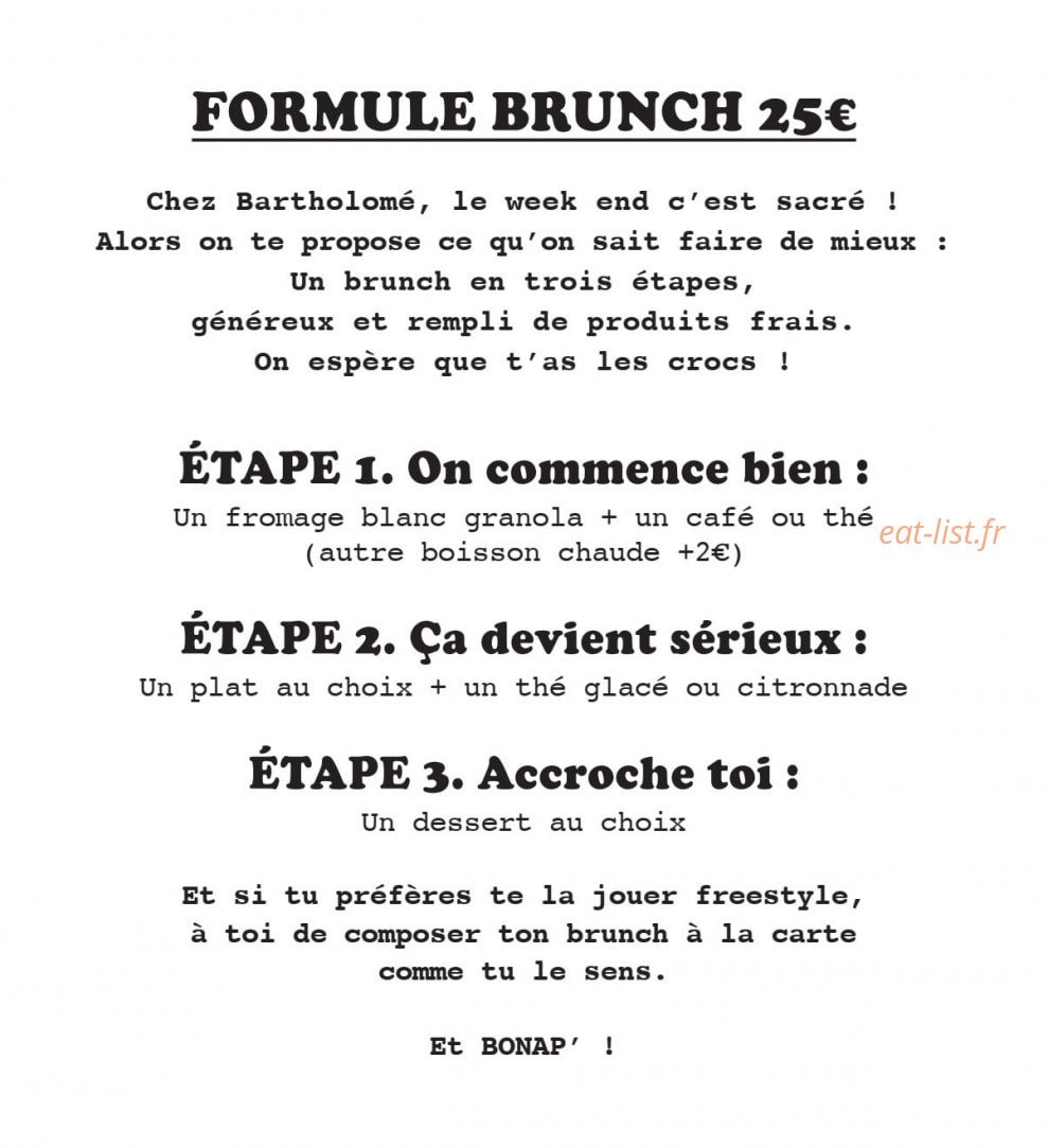 Bartholomé — carte page 10