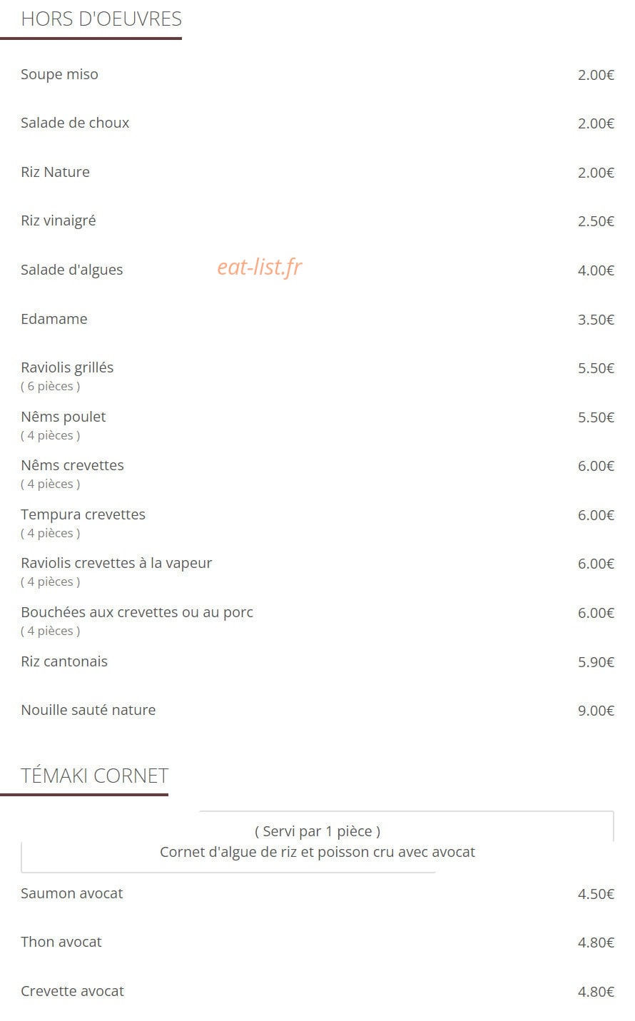 Bon Retour — carte page 1