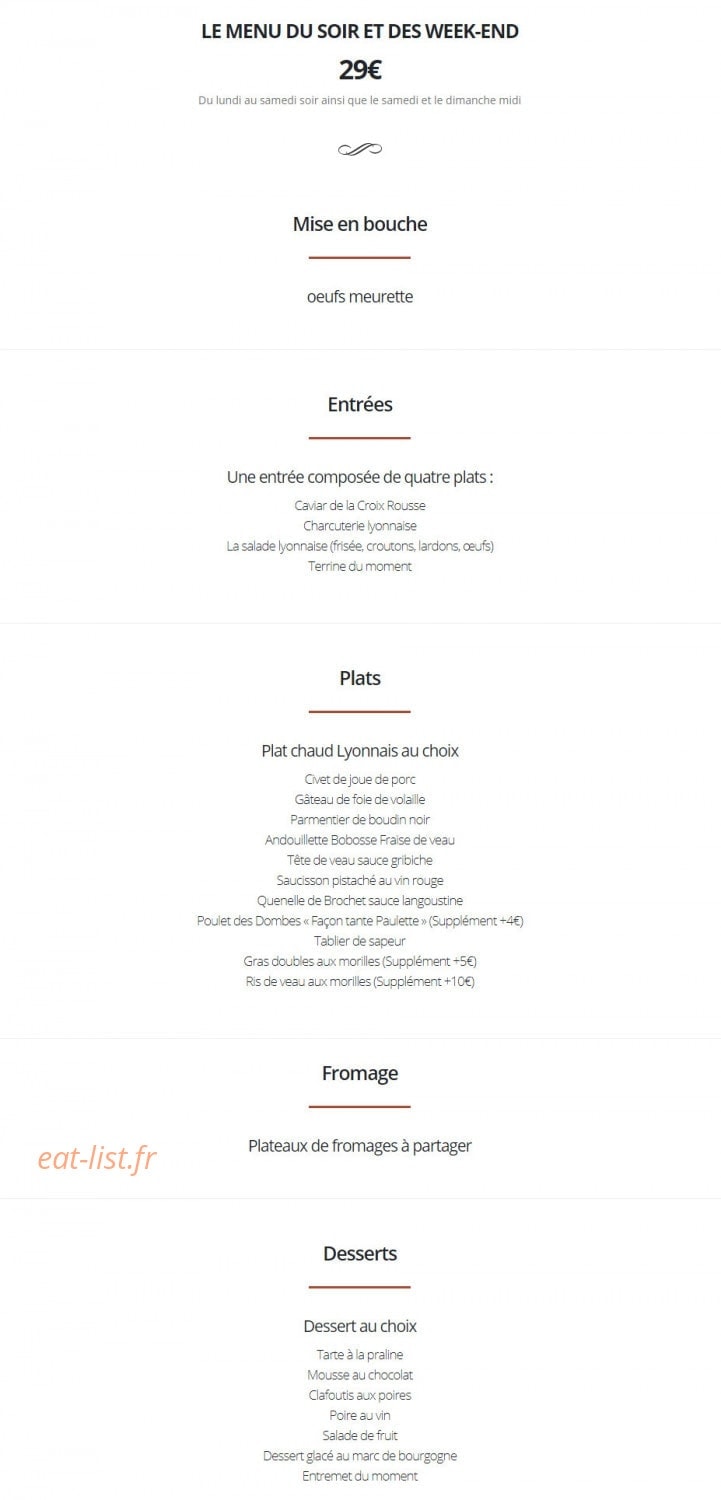 Café des Fédérations — carte page 2