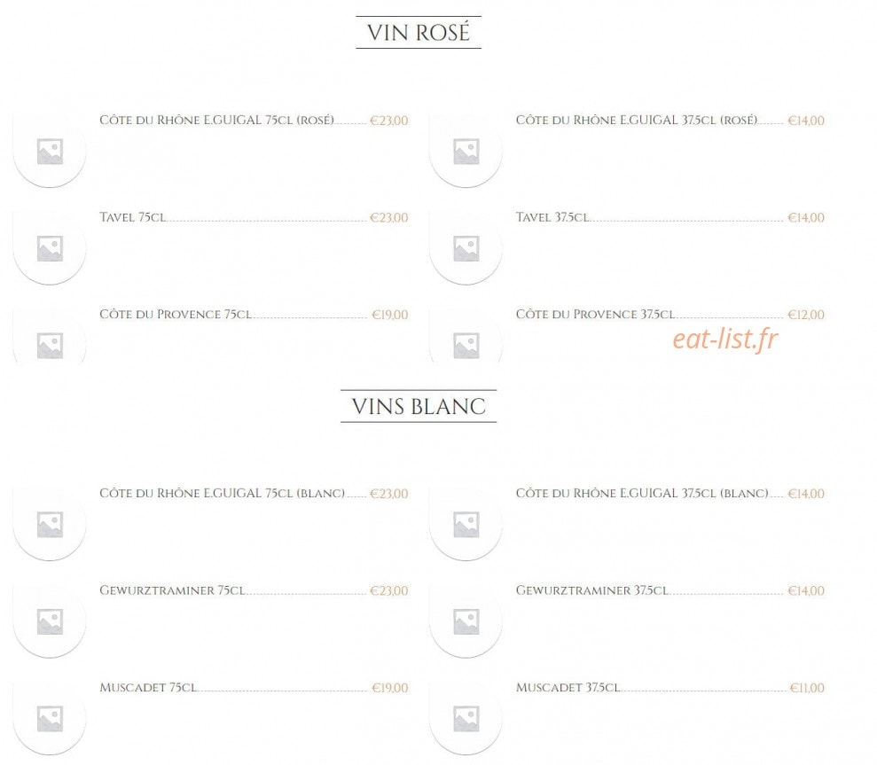 Carnet Gourmand — carte page 2
