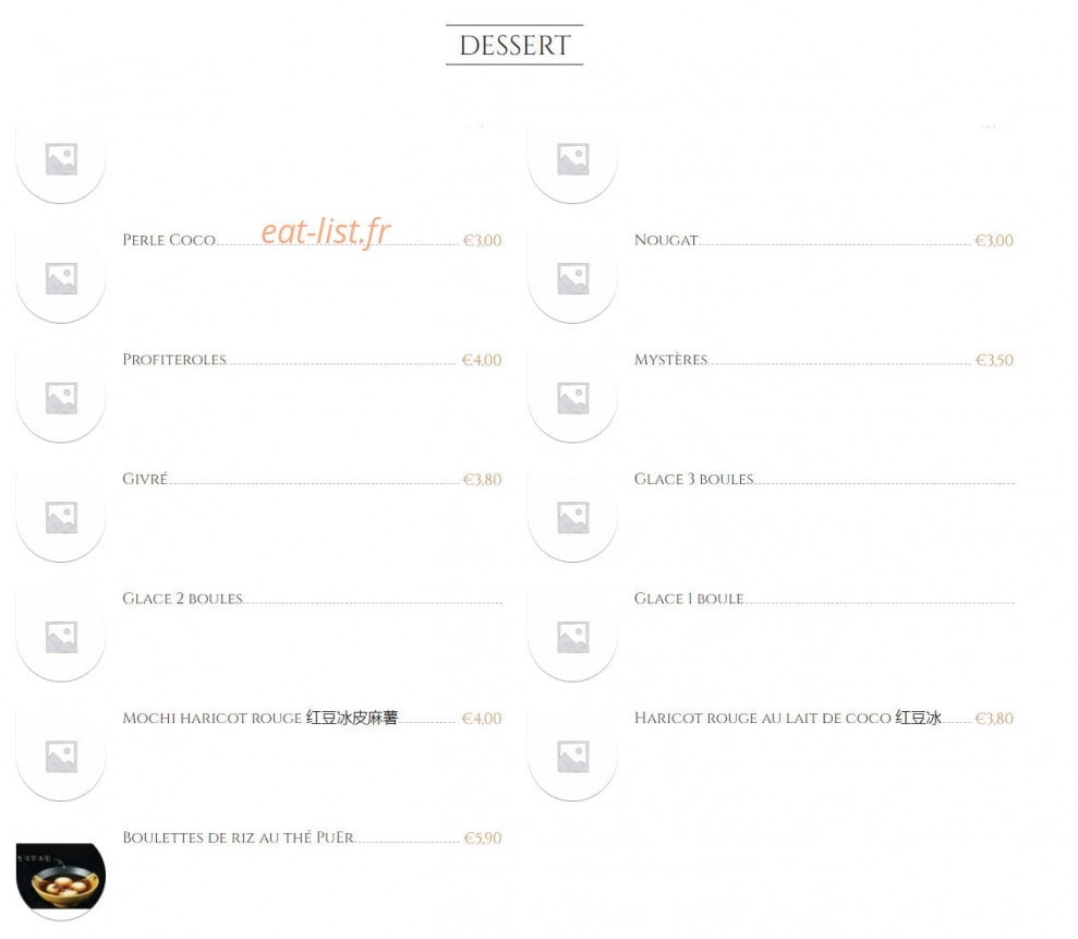 Carnet Gourmand — carte page 4