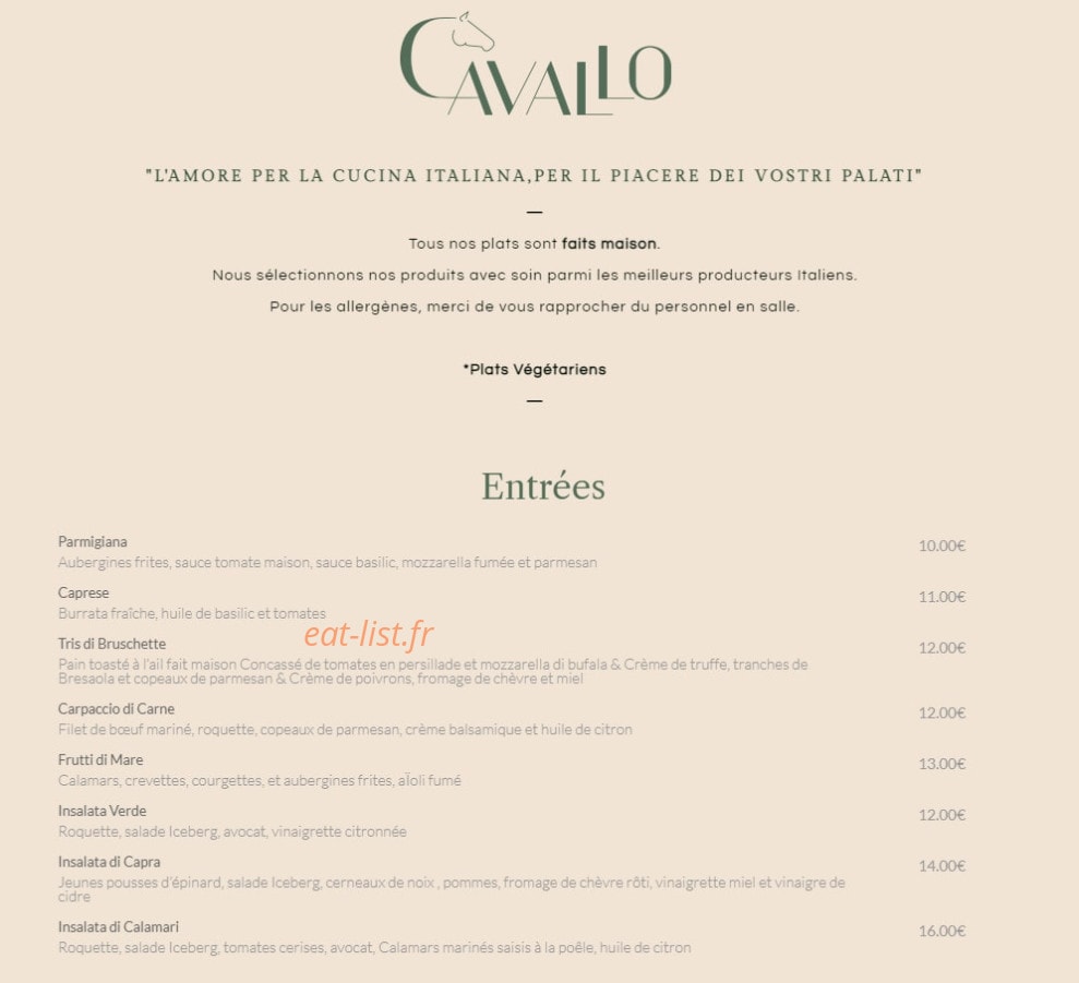 Cavallo — carte page 2