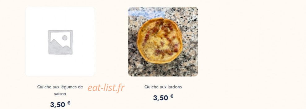 Chez Grégoire — carte page 7