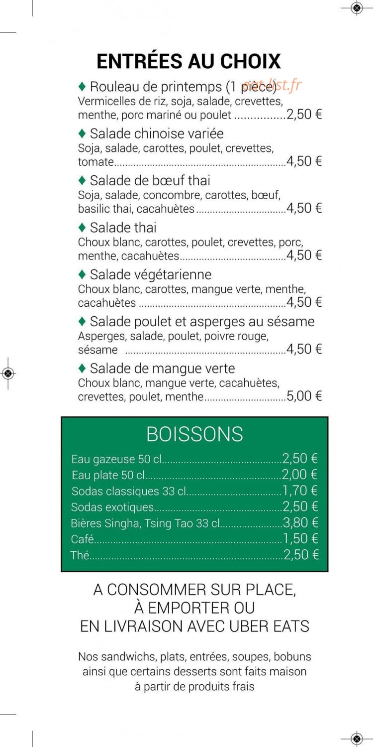 Chez Vay — carte page 3
