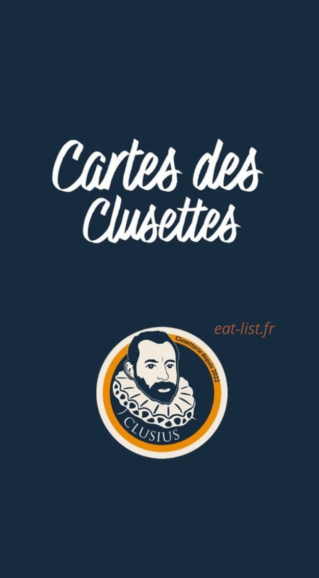 Clusius — carte page 1