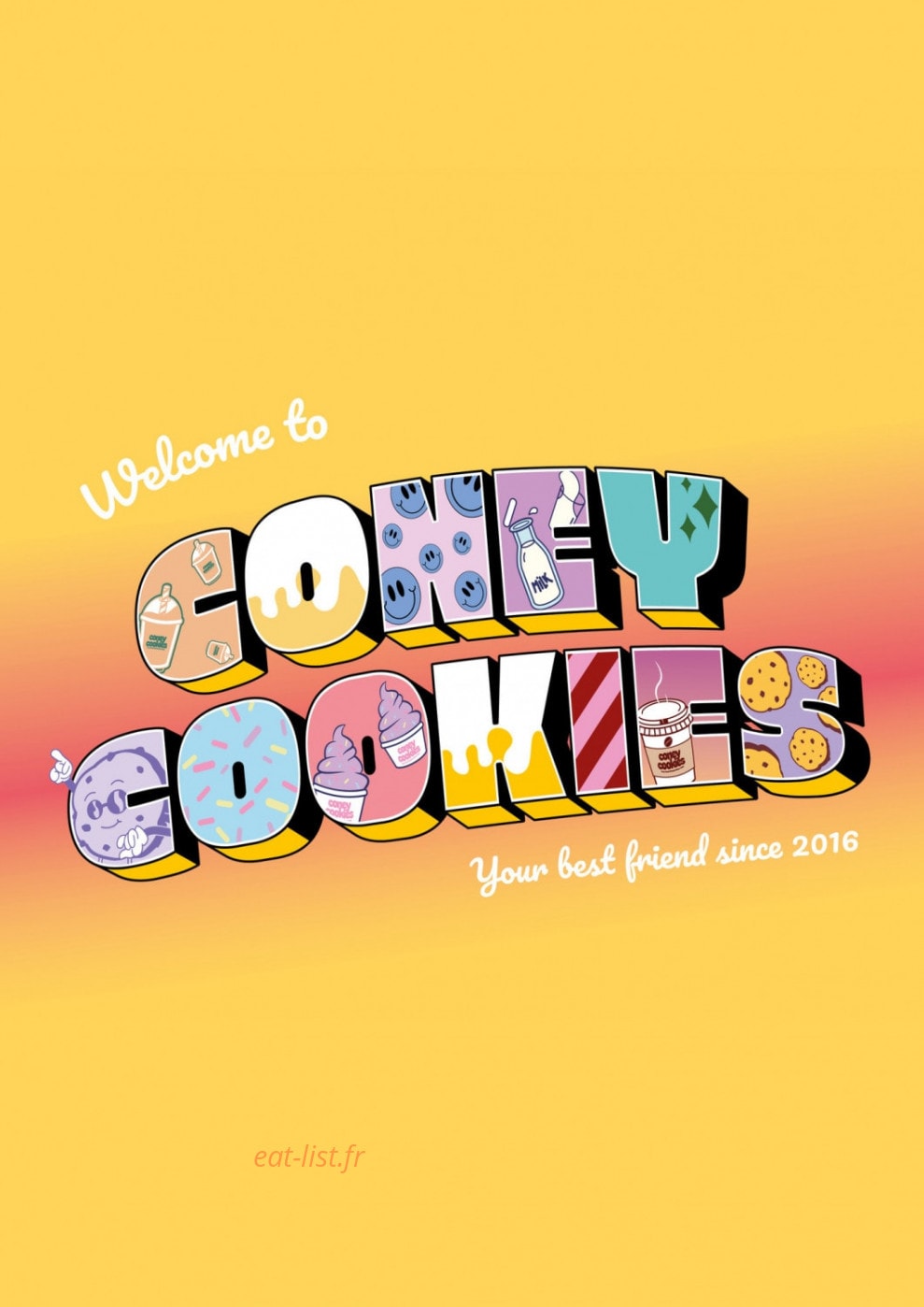 Coney Cookies — carte page 1