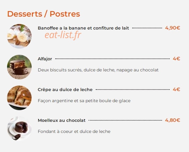 El Chivito — carte page 5