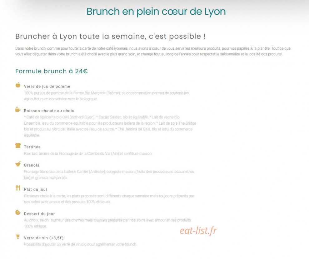 Équilibres Café — carte page 4