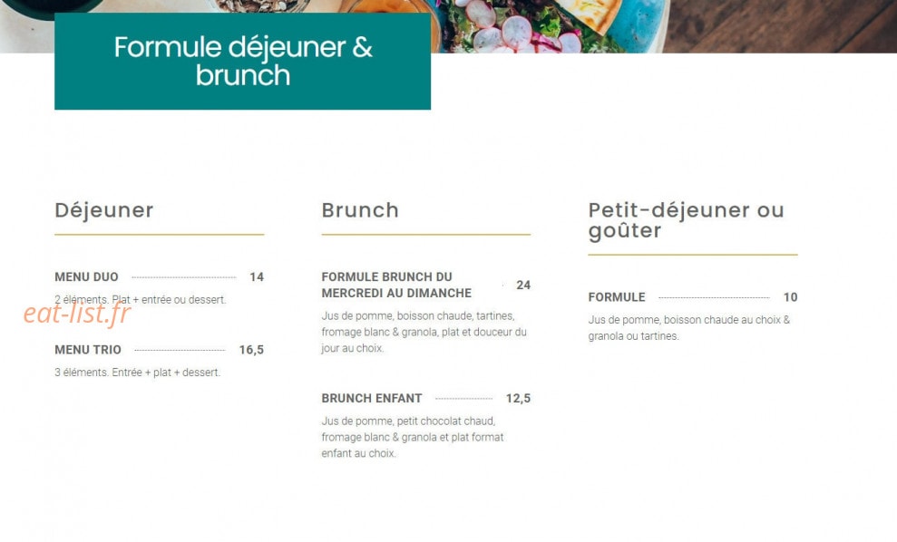 Équilibres Café — carte page 2