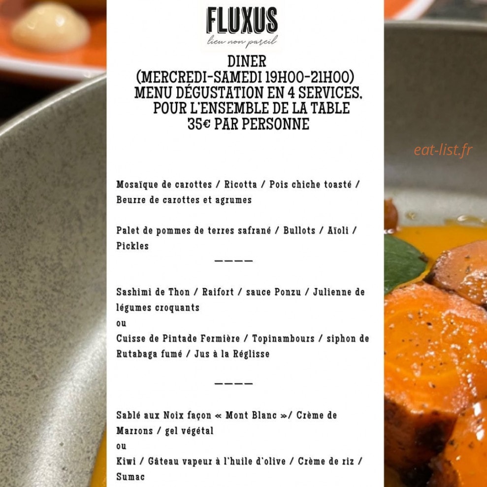 Fluxus — carte page 1