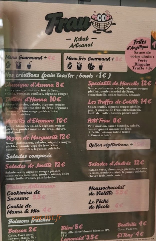 Frau — carte page 1