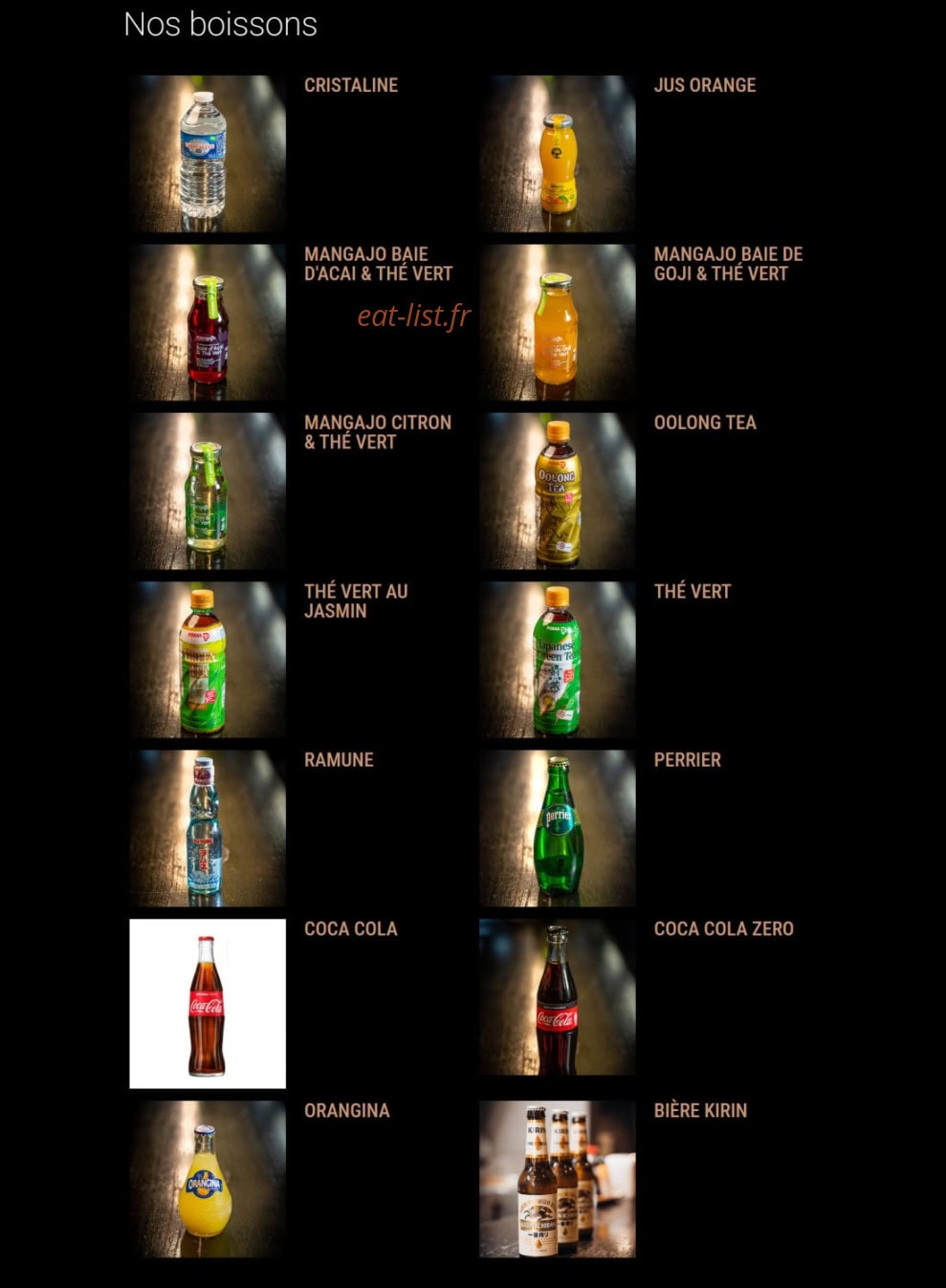 Fufu — carte page 3