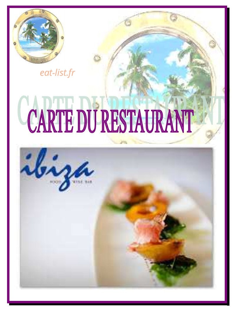Ibiza — carte page 1