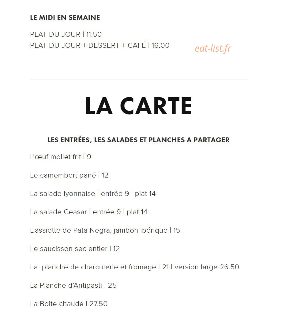 L’Arbre Sec — carte page 1