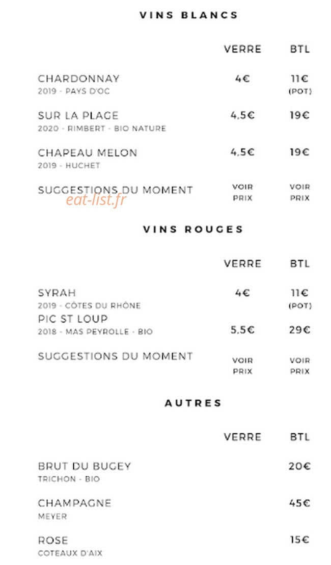La Bonne Gâche — carte page 4