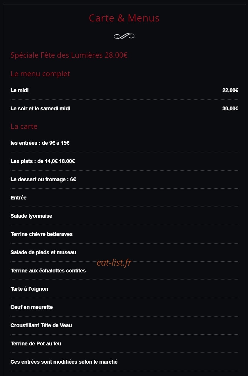 La Tête de Lard — carte page 1
