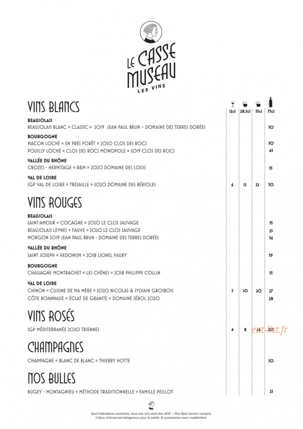 Le Casse Museau — carte page 2