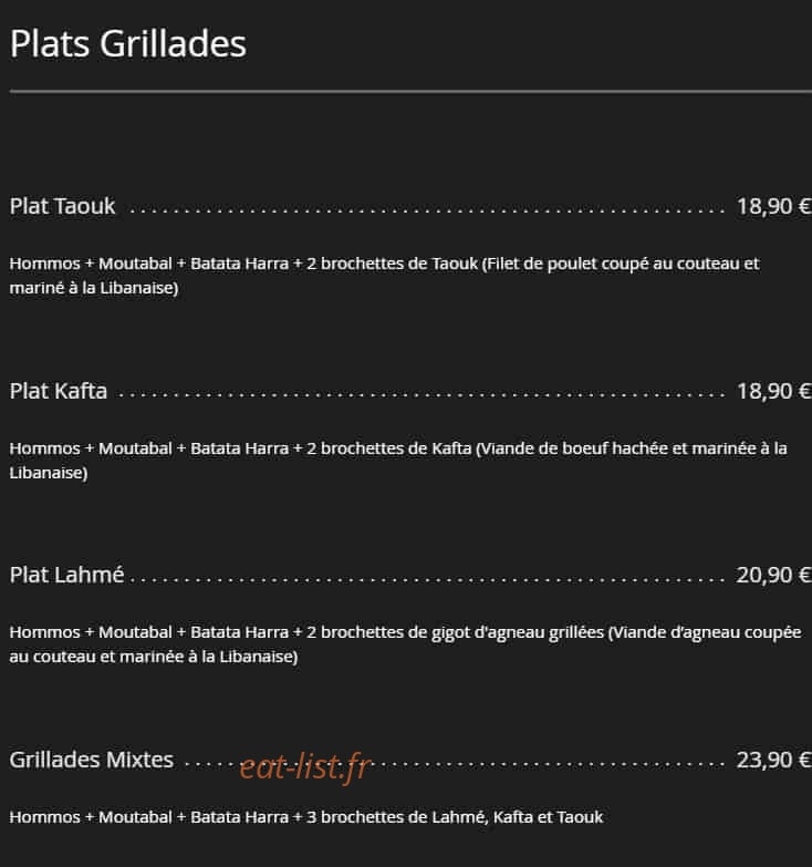 Le Grand Liban — carte page 4