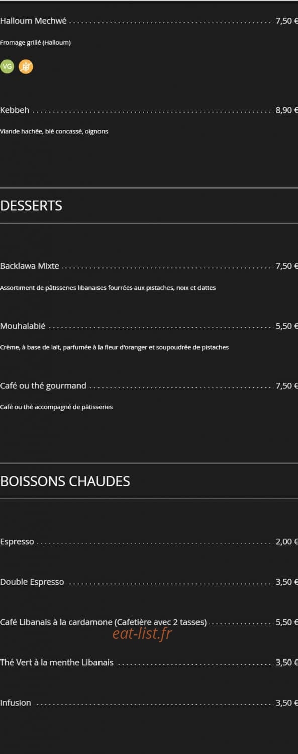 Le Grand Liban — carte page 5