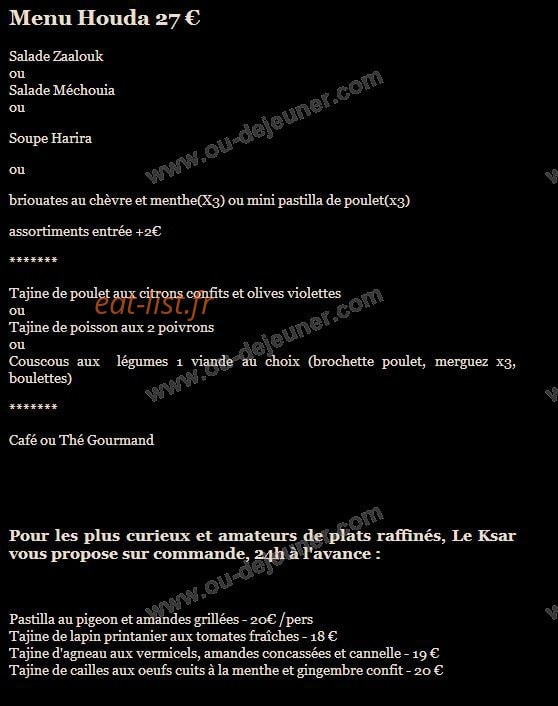 Le Ksar — carte page 3
