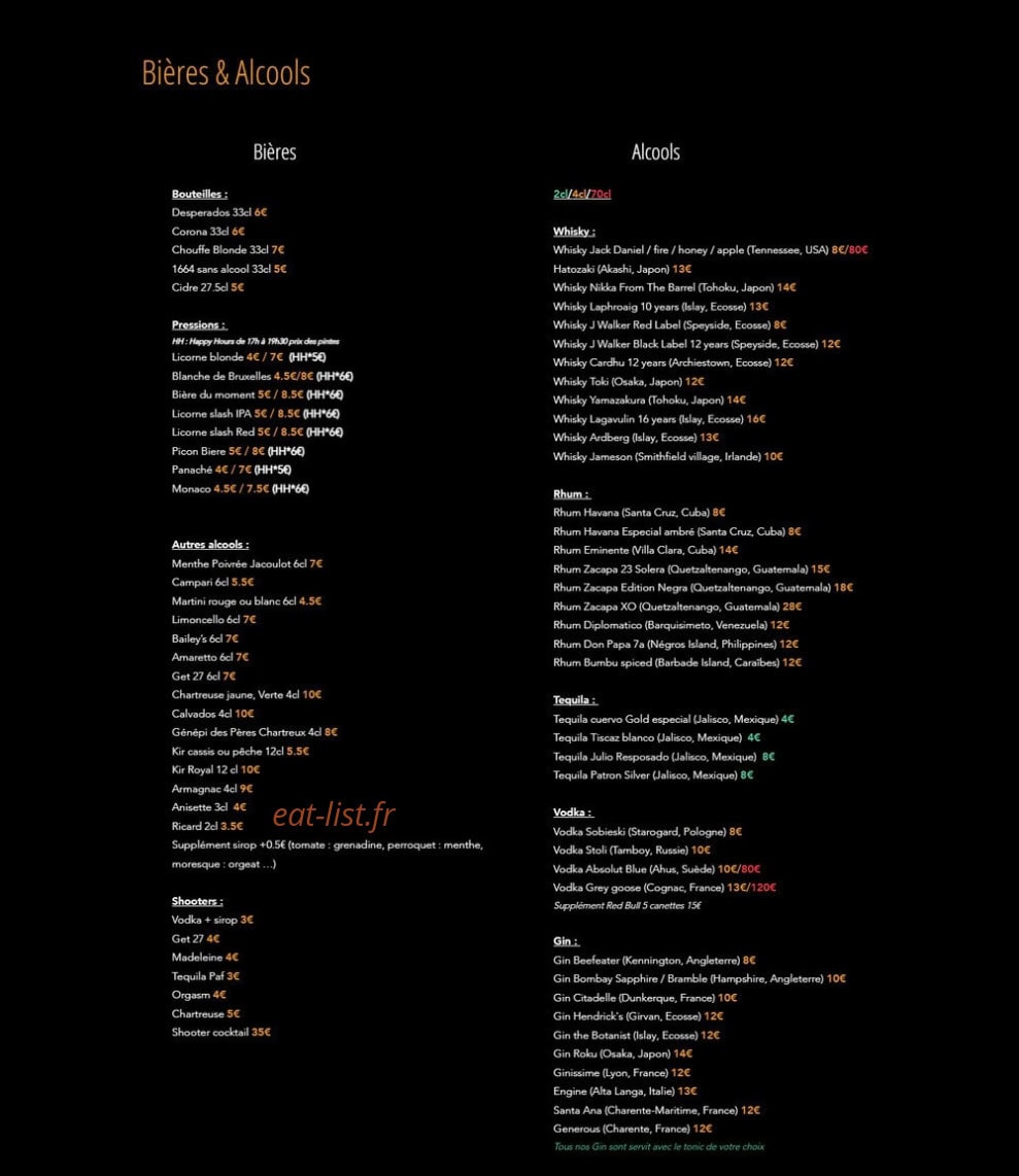 Les Arcades — carte page 5