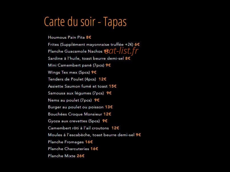 Les Arcades — carte page 1