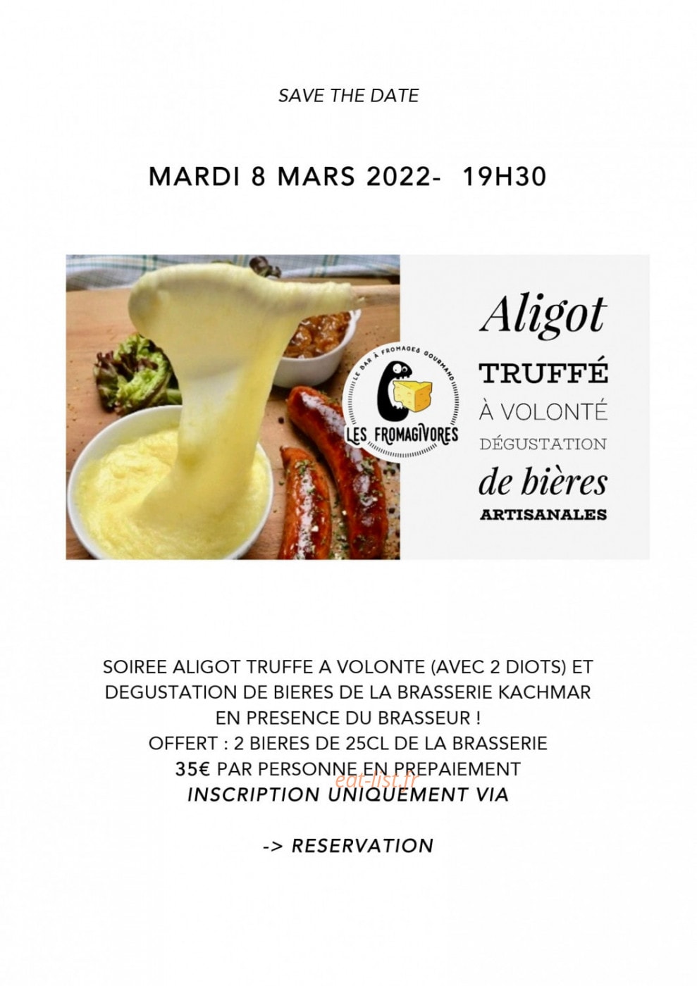 Les Fromagivores — carte page 1