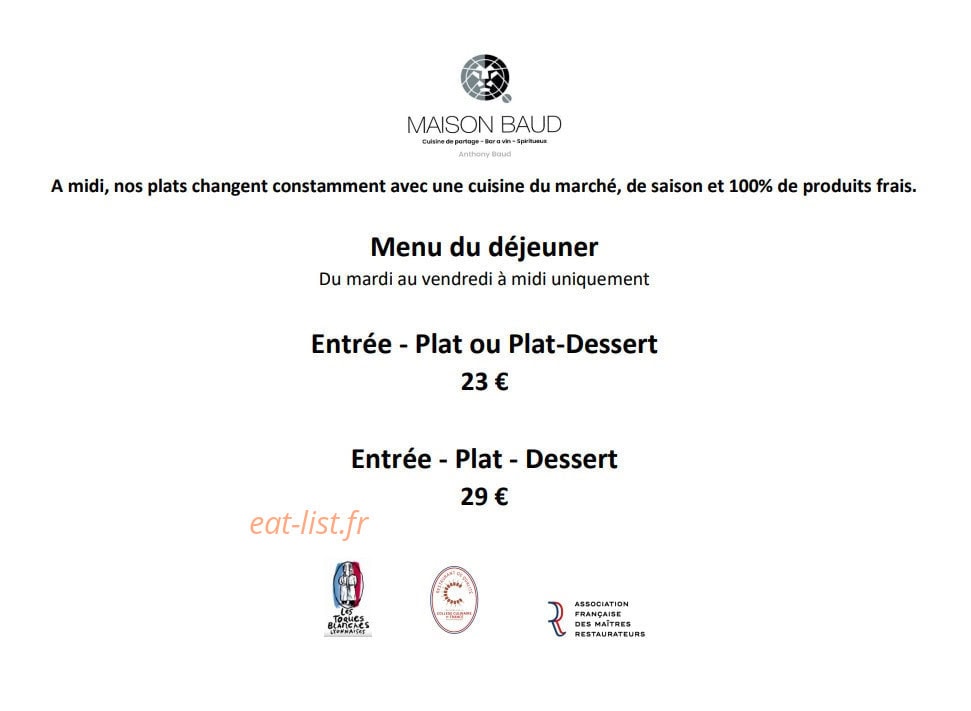 Maison Baud — carte page 4