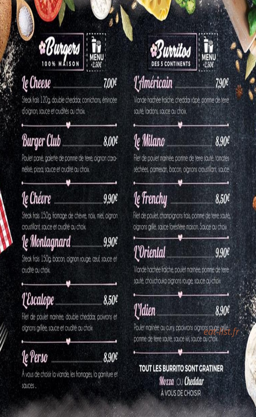 Miss House — carte page 2