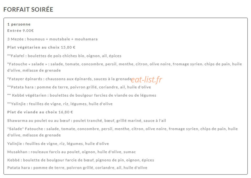 Nafas — carte page 3
