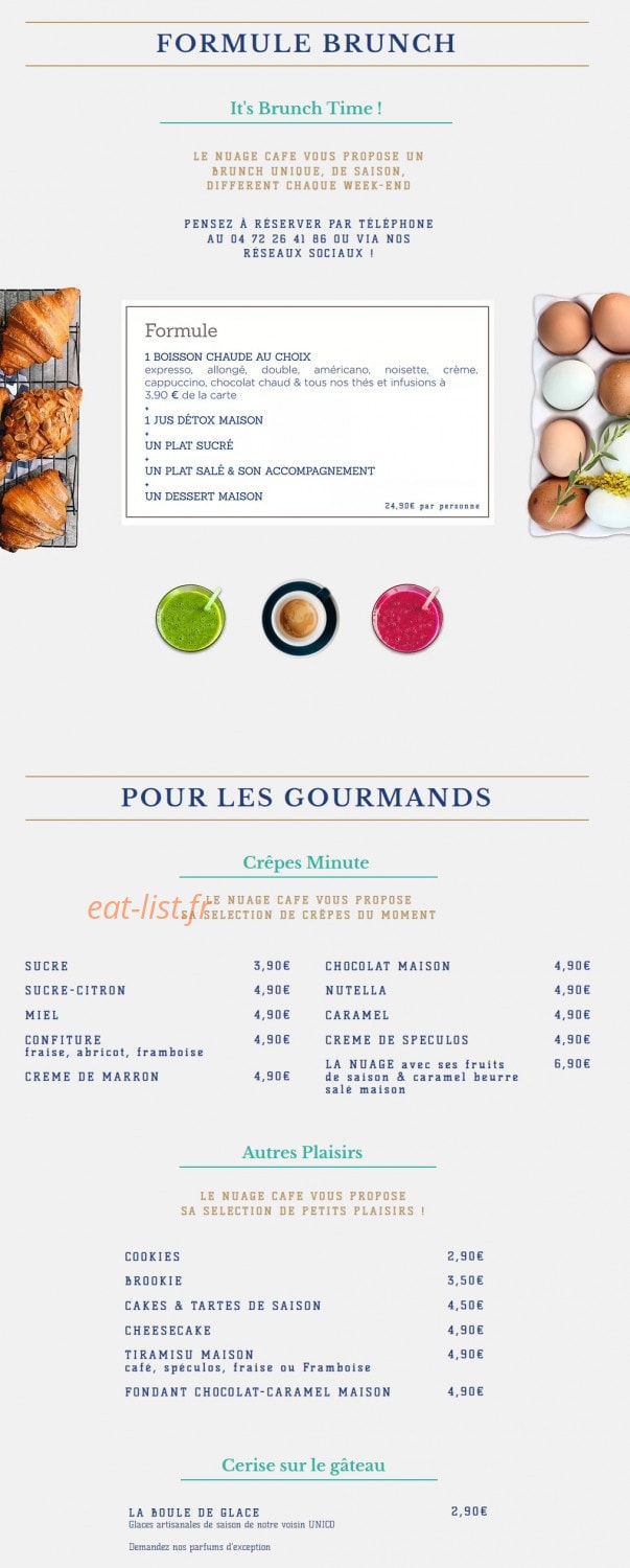 Nuage café — carte page 8