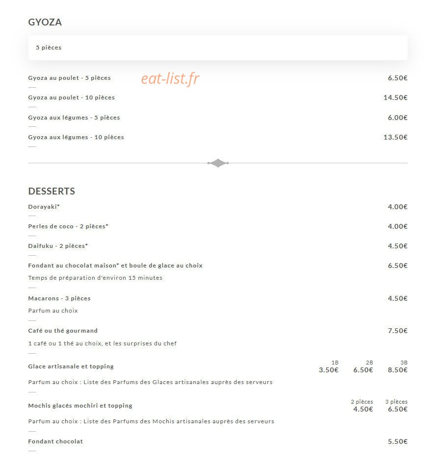 Petit Osaka — carte page 11